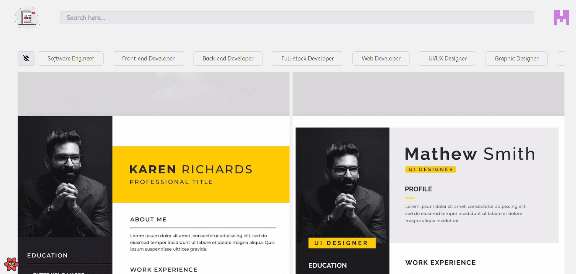 Resume Builder